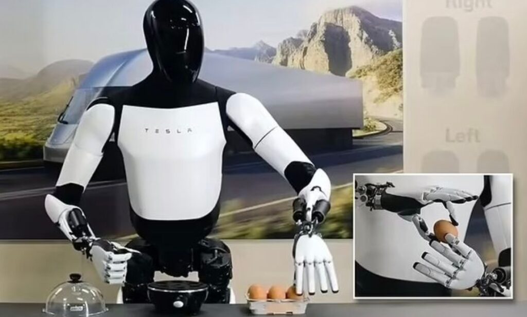 Robos humanoides Tesla 2