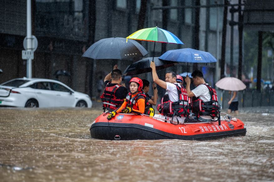 China usa IA para prever eventos climáticos extremos 2 AFP 20230908 33UM6YP v3 High